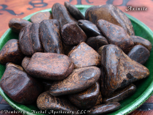 AXINITE Polished Crystal Gemstone. Crystal Grid Work, Meditation, Transform Negative Energy